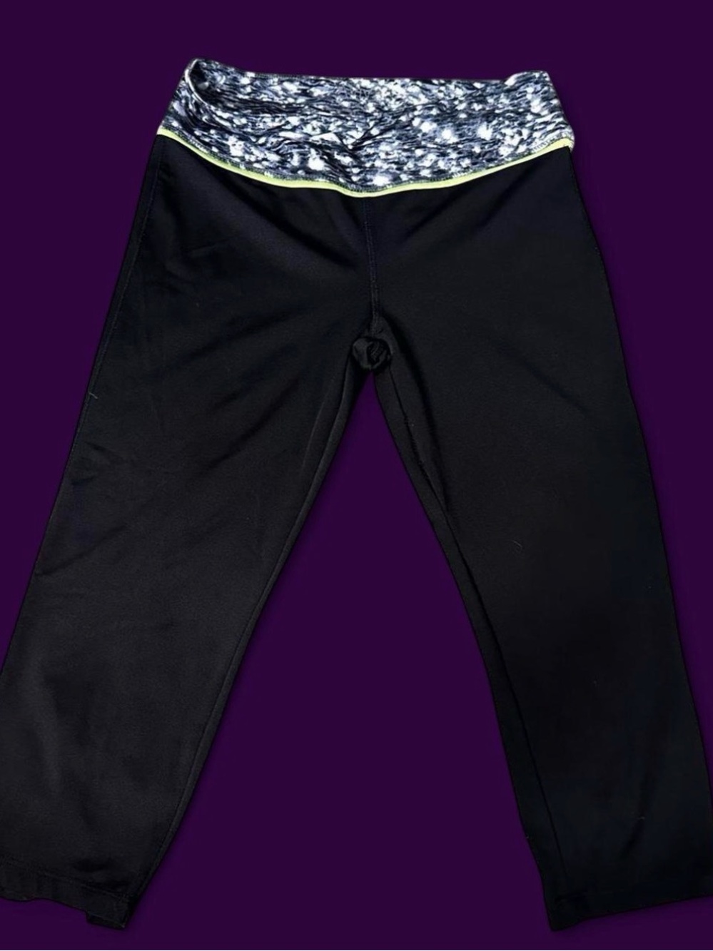 Women's Black Capri Leggings
